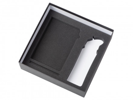 Подарочный набор c блокнотом C1, ручкой и бутылкой, фиолетовый