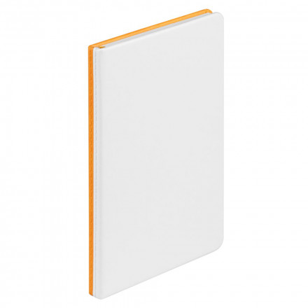 Блокнот Butterfly Mini, в линейку, белый с желтым