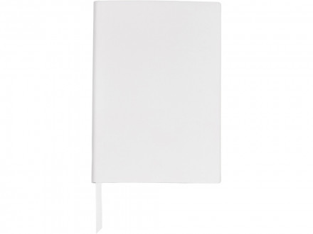 Бизнес-блокнот C1 софт-тач, гибкая обложка, 128 листов, белый