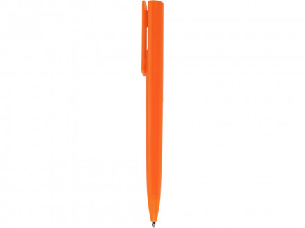 Ручка пластиковая шариковая Taper Solid, матовый оранжевый