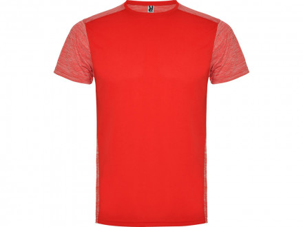 Спортивная футболка Zolder детская, красный/меланжевый красный