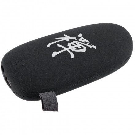 Внешний аккумулятор «Лежачий камень», 5200 мАч, черный