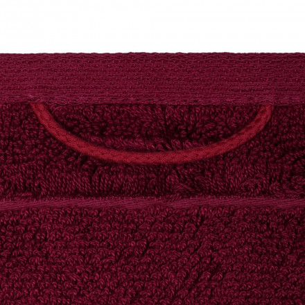 Полотенце Bamboo Luxe, среднее, малиновое