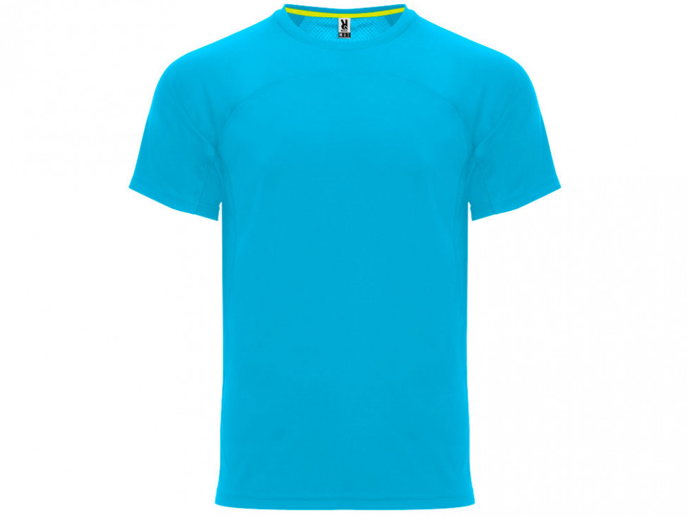 Футболка Monaco унисекс, бирюзовый