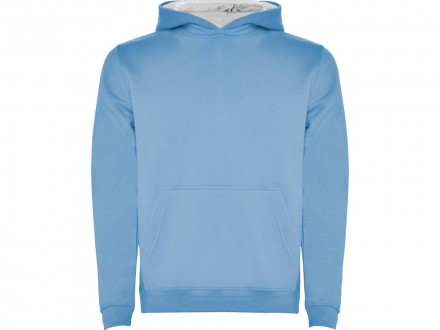 Толстовка с капюшоном Urban детская, небесно-голубой/белый