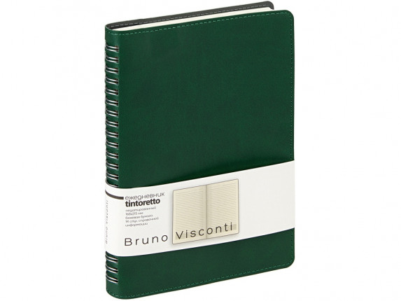 Ежедневник А5 Tintoretto, зеленый