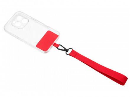 Ремешок на руку для телефона Рист, красный
