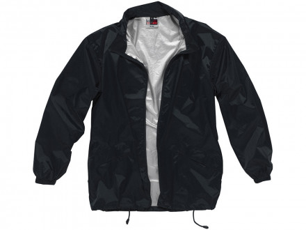 Ветровка Miami детская с чехлом, черный