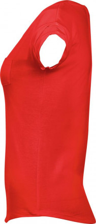 Футболка женская Mod Women 150 оранжево-красная