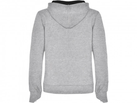 Толстовка с капюшоном Urban женская, серый/черный