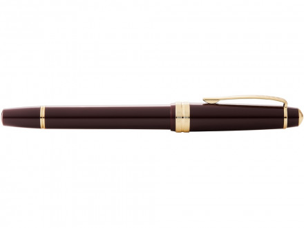 Перьевая ручка Cross Bailey Light Polished Burgundy Resin and Gold Tone, перо F