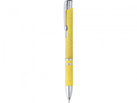 Ручка шариковая HAYEDO из пшеничного волокна, желтый