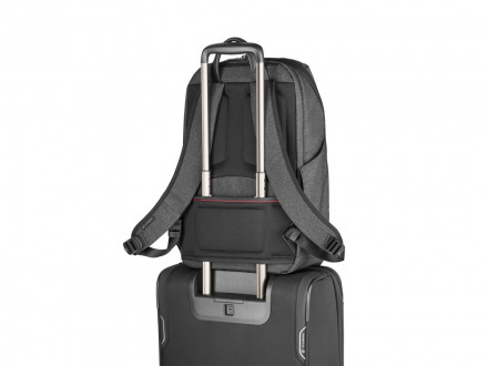 Рюкзак VICTORINOX Architecture Urban 2 Deluxe Backpack 15, серый, полиэстер/кожа, 31x23x46 см, 23 л
