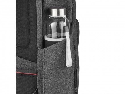 Рюкзак VICTORINOX Architecture Urban 2 Deluxe Backpack 15, серый, полиэстер/кожа, 31x23x46 см, 23 л