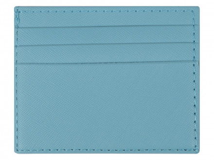 Чехол для карточек и купюр Weekend из ПВХ, голубой