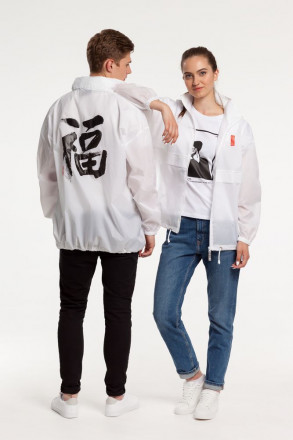 Ветровка «Вечные ценности. Любовь», белая