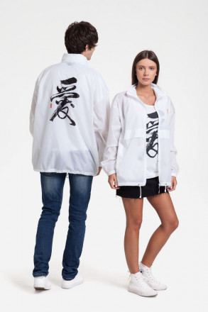 Ветровка «Вечные ценности. Любовь», белая