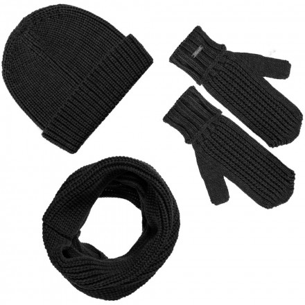 Шапка Brugge Even, черная