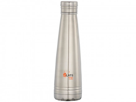 Вакуумная бутылка Duke с медным покрытием, серебристый