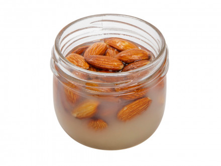 Сувенирный набор Мед с миндалем 120 гр