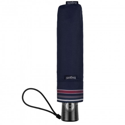 Складной зонт Take It Duo, синий в полоску