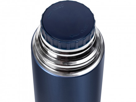 Термос Relaxika 101 (0,75 литра), темно-синий (без лого)