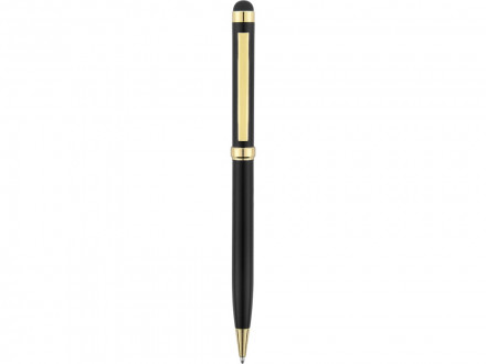 Ручка шариковая Голд Сойер со стилусом, черный