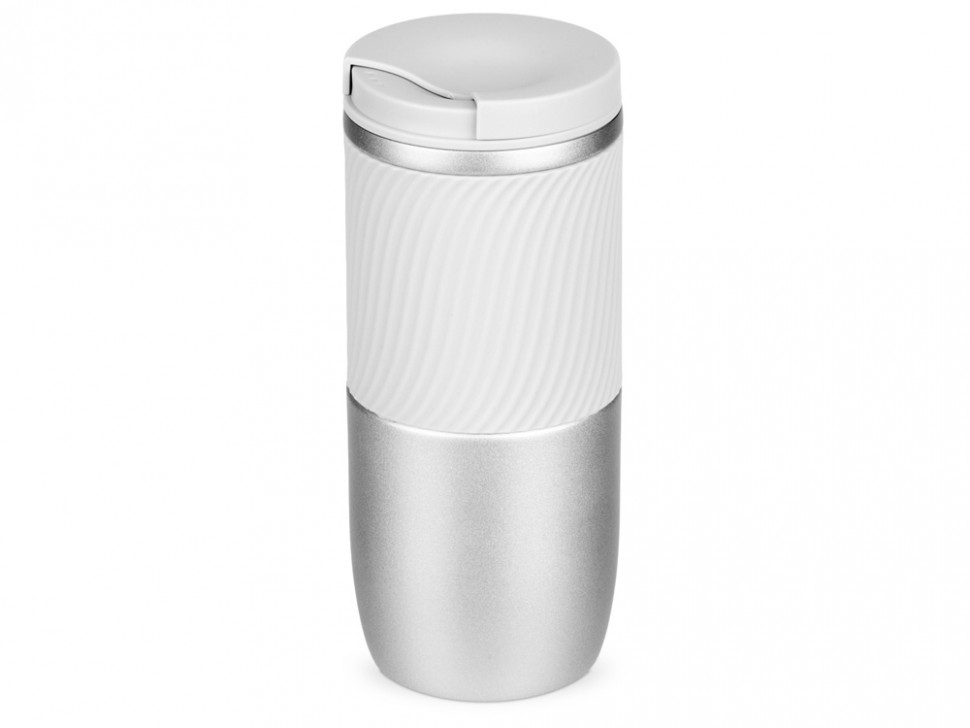 Герметичная вакуумная термокружка Pillar,550 мл, серебристый (Р)