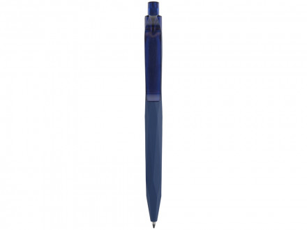 Ручка шариковая QS 20 PRT софт-тач, синий