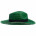 Шляпа Daydream, зеленая с черной лентой