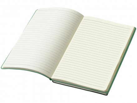 Блокнот А5 Doppio, зеленый/черный