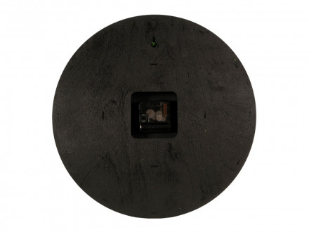 Часы Римские 1 со мхом настенные, цвет черный малахит, QRONA