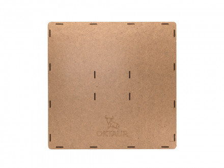 Часы Римские 1 со мхом настенные, цвет черный малахит, QRONA