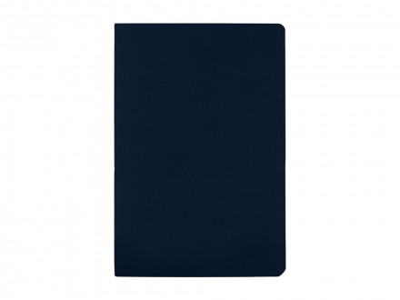 Бизнес тетрадь А5 Megapolis flex 60 л. soft touch клетка, темно-синий