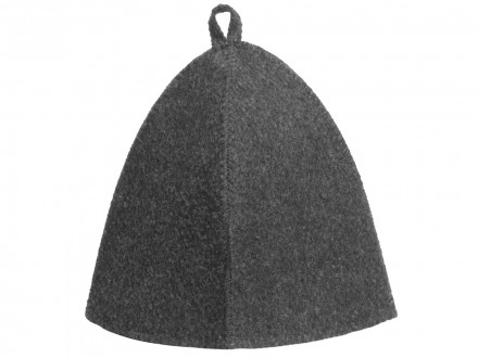 Банный набор из шапки и рукавицы Renew, серый