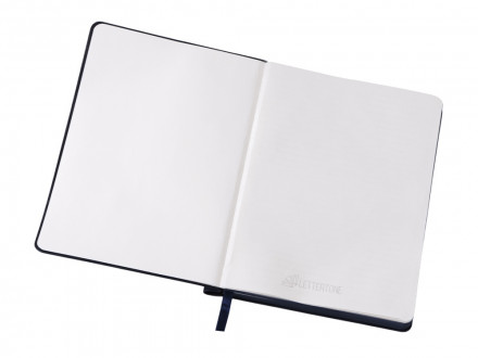 Блокнот А5 Notepeno Max, 96 листов 80 гр/м2 белой FSC бумаги, темно-синий