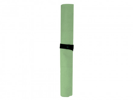 Сумка Fixy из переработанного хлопка с фиксирующей эластичной лентой, зеленое яблоко