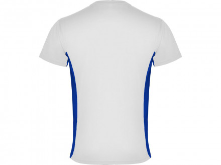 Спортивная футболка Tokyo мужская, белый/королевский синий
