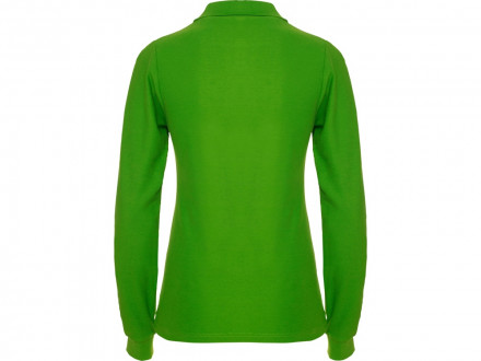 Рубашка поло Estrella женская с длинным рукавом, травянисто-зеленый