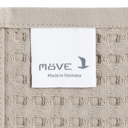 Полотенце вафельное Piquee, большое, бежевое