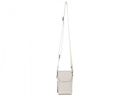 Сумка наплечная BUGATTI Almata, бежевая, полиуретан, 11х4х19 см