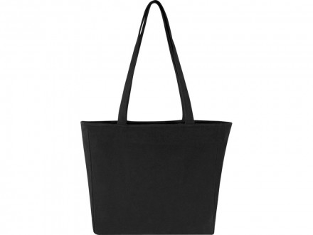 Weekender эко-сумка из переработанного материала Aware™ плотностью 500 г/м² - Черный