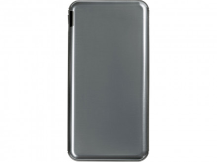 Внешний аккумулятор Forge v.2, металл, 10000mah, серый