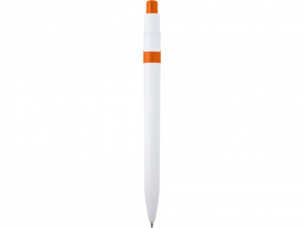 Unica шариковая ручка из переработанной пластмассы - Оранжевый (черные чернила)