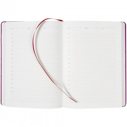 Ежедневник Gems, недатированный, малиновый