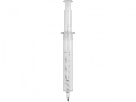 Ручка шариковая Шприц, прозрачный