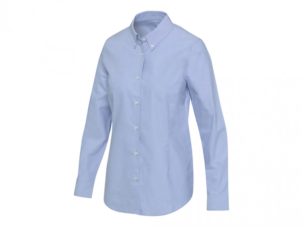 Sphene женская рубашка оксфорд - Голубой