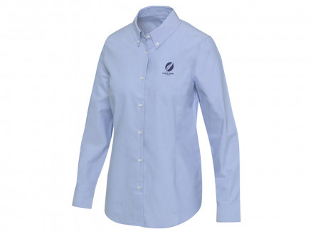 Sphene женская рубашка оксфорд - Голубой