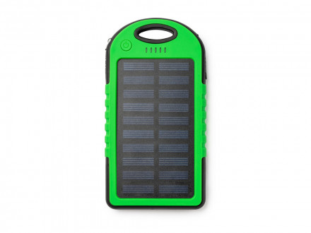 Портативный внешний аккумулятор DROIDE на солнечной батарее, папоротник