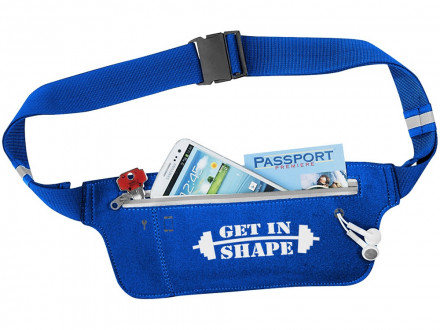 Регулируемый поясной ремень Ranstrong, ярко-синий